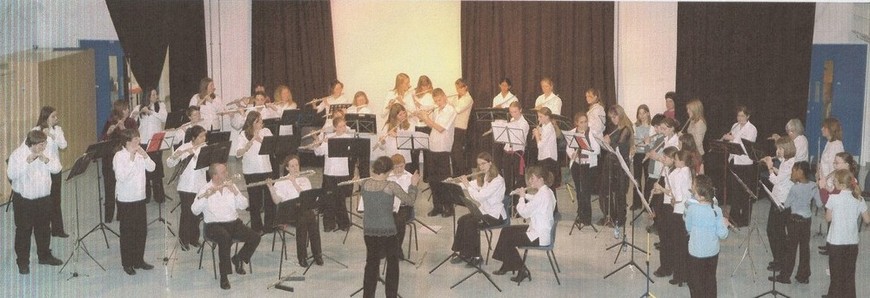Cantell School - with Southampton Flute Choir and Premier Flutes, 27th November 2005