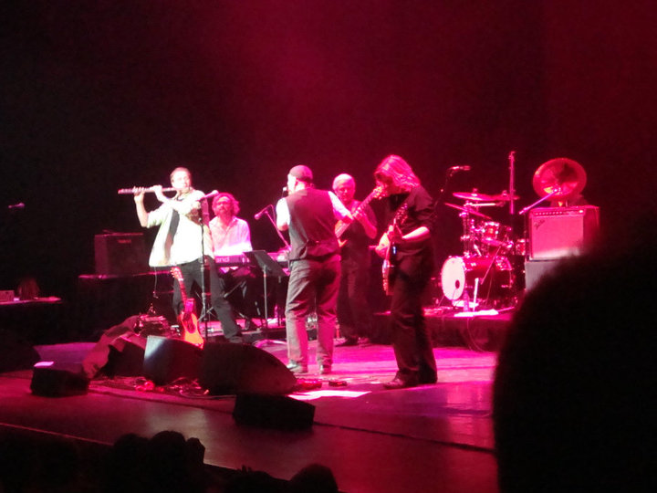 Ian Anderson joined on stage by Ian Clarke